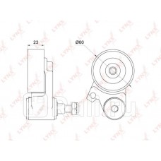 Ролик натяжной ремня ГРМ SUFIX FP2355