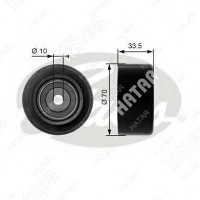 Ролик обводной приводного ремня SUFIX FP2409