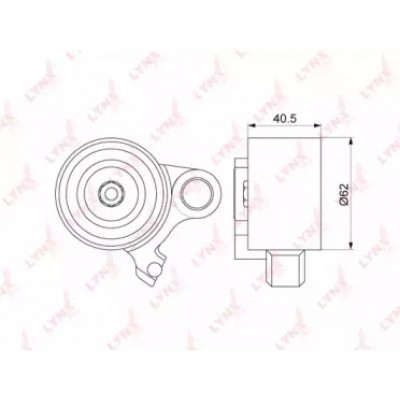 Ролик натяжной ремня ГРМ SUFIX FP2463