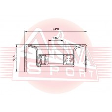 Ролик обводной приводного ремня SUFIX FP2481