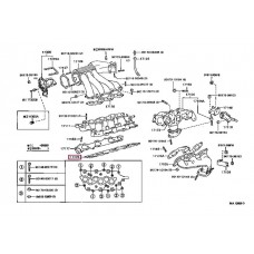 Прокладка впускного коллектора Ajusa 13103800