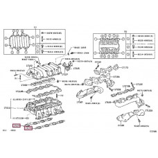Прокладка впускного коллектора Ajusa 13143700