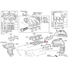 Прокладка впускного коллектора Ajusa 13221100