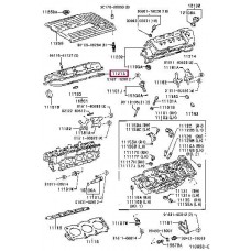 Прокладка крышки ГБЦ комплект Ajusa 56011300