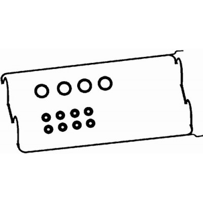 Комплект прокладок крышки ГБЦ полиакриловый каучук Ajusa 56016400