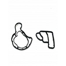 Комплект прокладок масляного радиатора Ajusa 77018900