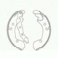 Колодки тормозные барабанные Allied Nippon ABS1705