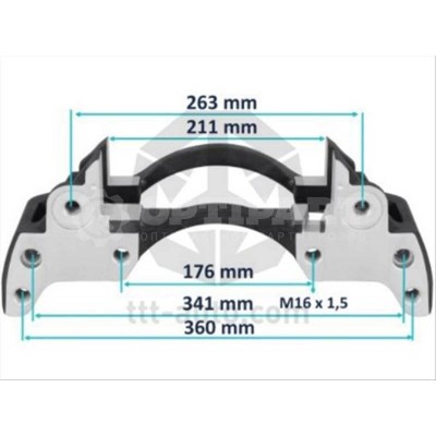 Колодки тормозные дисковые WVA (29141) HCV Allied Nippon ACV059KHD