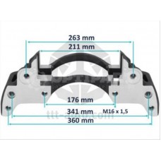 Колодки тормозные дисковые WVA ( 29142) HCV Allied Nippon ACV060K