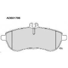 Колодки тормозные Allied Nippon ADB01744