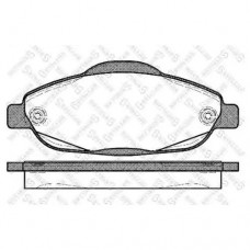 Колодки тормозные дисковые Allied Nippon ADB01765