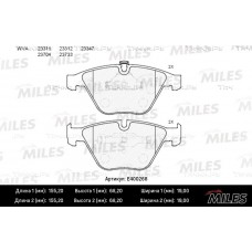 Колодки тормозные дисковые Allied Nippon ADB02033