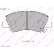 Колодки тормозные дисковые Allied Nippon ADB0566