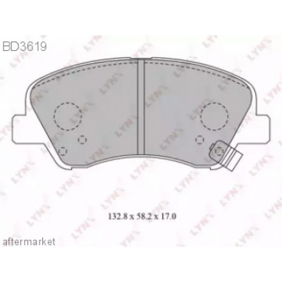 Колодки тормозные дисковые Allied Nippon ADB0566