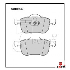 Колодки тормозные дисковые Allied Nippon ADB0730