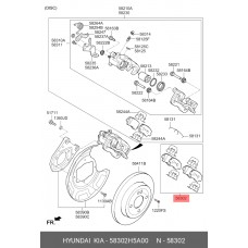 Колодки тормозные Allied Nippon ADB32159