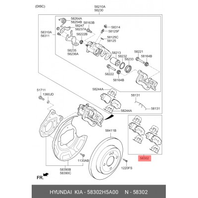 Колодки тормозные Allied Nippon ADB32159