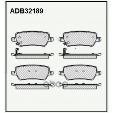 Колодки тормозные дисковые Allied Nippon ADB32189