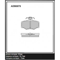 Колодки тормозные дисковые Allied Nippon ADB32290