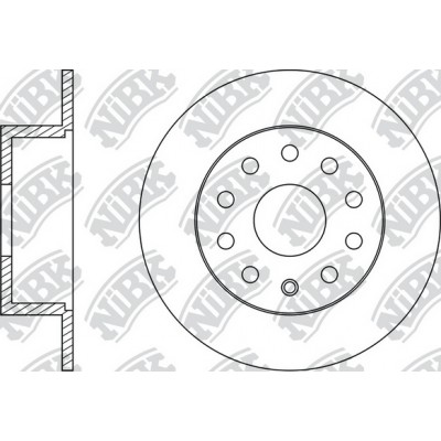 Диск тормозной Allied Nippon ADC1497