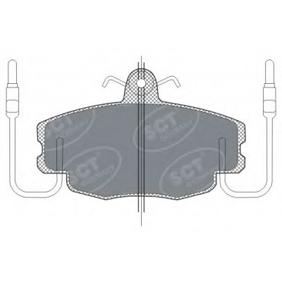 Колодки тормозные дисковые AMD AMDBF391