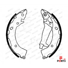 Колодки тормозные барабанные AMD AMDBF394