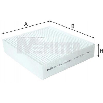 Фильтр салонный (угольный) AMD AMDFC873C