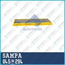 Фильтр салона угольный антибактериальный AMD AMDFC919A