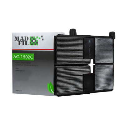 Фильтр салонный антибактериальный угольный AMD AMDFC981A