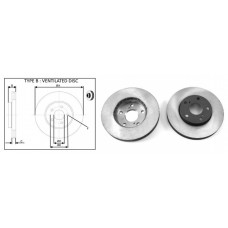 Диск тормозной APlus 61698AP