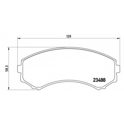 Колодки тормозные дисковые APlus 71162CAAP