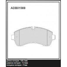 Колодки тормозные дисковые APlus 71268BAAP