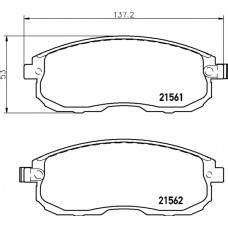 Колодки тормозные ASP K370230