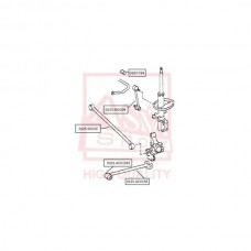 Сайлентблок продольной тяги Asva 0101ACU15R2