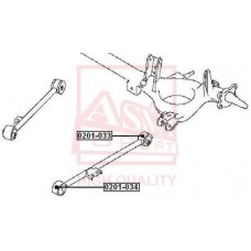 Сайлентблок продольного рычага подвески задний Asva 0201033