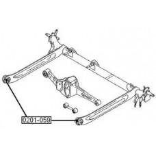 Сайлентблок балки моста Asva 0201059
