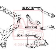 Сайлентблок рычага подвески Asva 0201128
