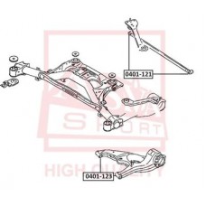 Сайлентблок реактивной тяги Asva 0401121