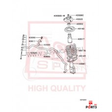 Втулка стабилизатора Asva 0407003