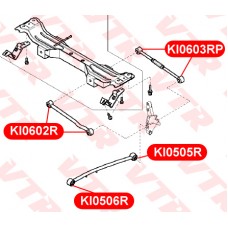 Сайлентблок поперечной тяги Asva 1201SPAR1