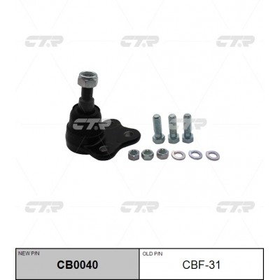 / CBF-31 Опора шаровая | перед прав/лев | CTR CB0040