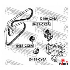 Ролик обводной Febest 0488CY6A