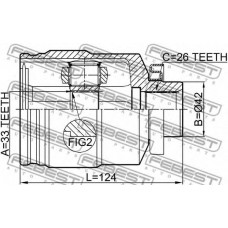 Шрус внутренний 33x42x26 Febest 1211TUC27RH