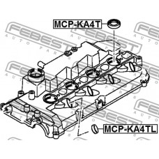 Кольцо уплотнительное форсунки впрыска топлива Febest MCPKA4TL