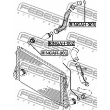 Кольцо уплотнительное воздушного патрубка Febest RINGAH002