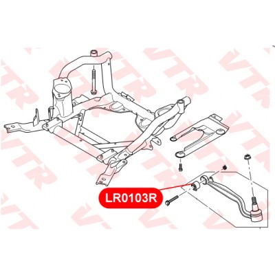Сайлентблок подвески FIESTROCO 11B3213
