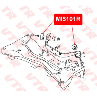 Сайлентблок подвески FIESTROCO 11J2262