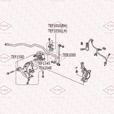 Сайлентблок подвески FIESTROCO 11J2579