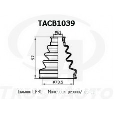 Пыльник ШРУСа FIESTROCO 15J1028