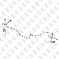 Тяга стабилизатора задняя леваяправая FIXAR FP0642